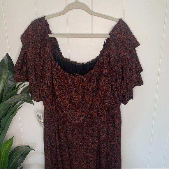 NWT Gibson Latimer Off Shoulder Jumpsuit 3X - Picture 2 of 13